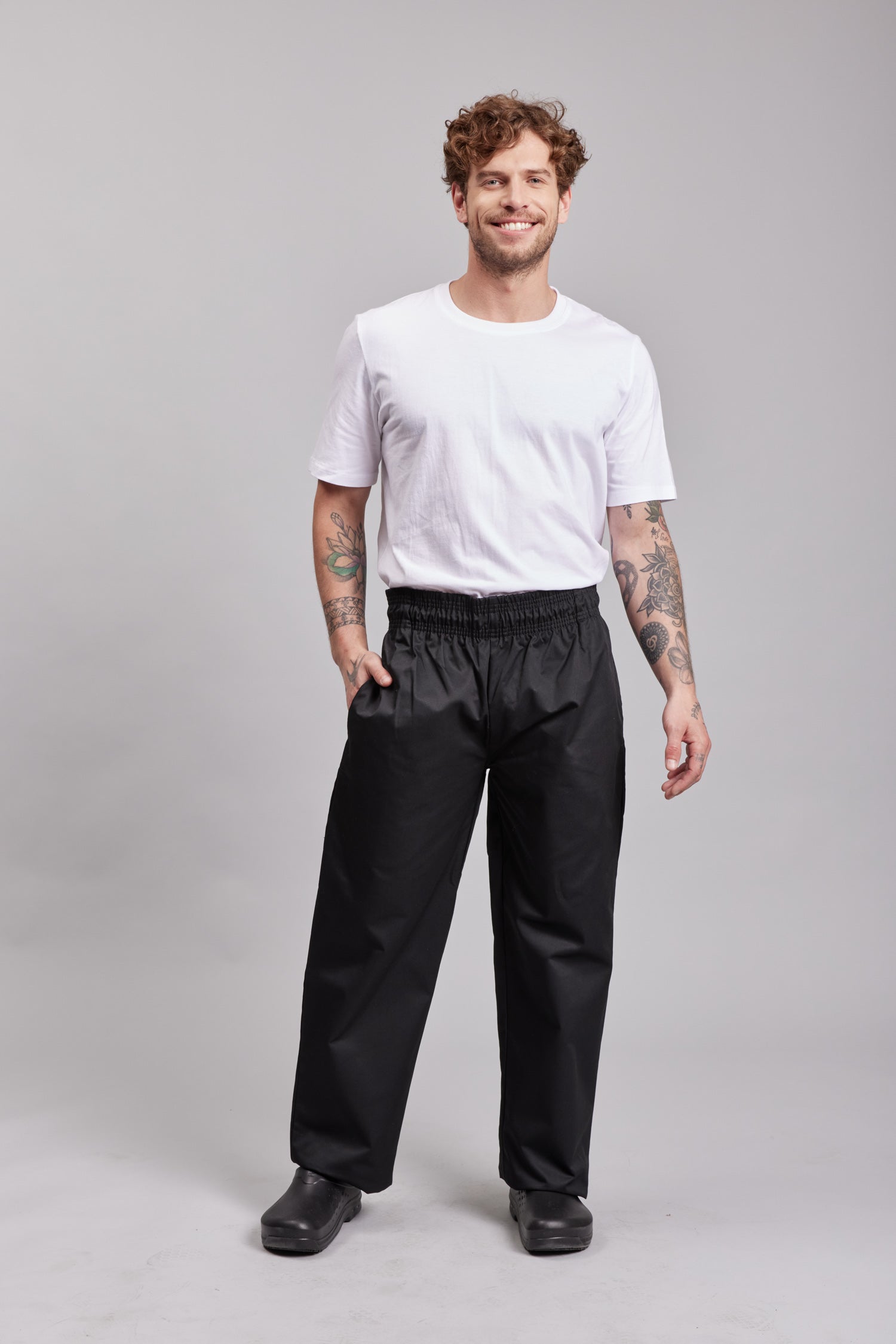 Pantalones Prime Chef Baggy Unisex Negros