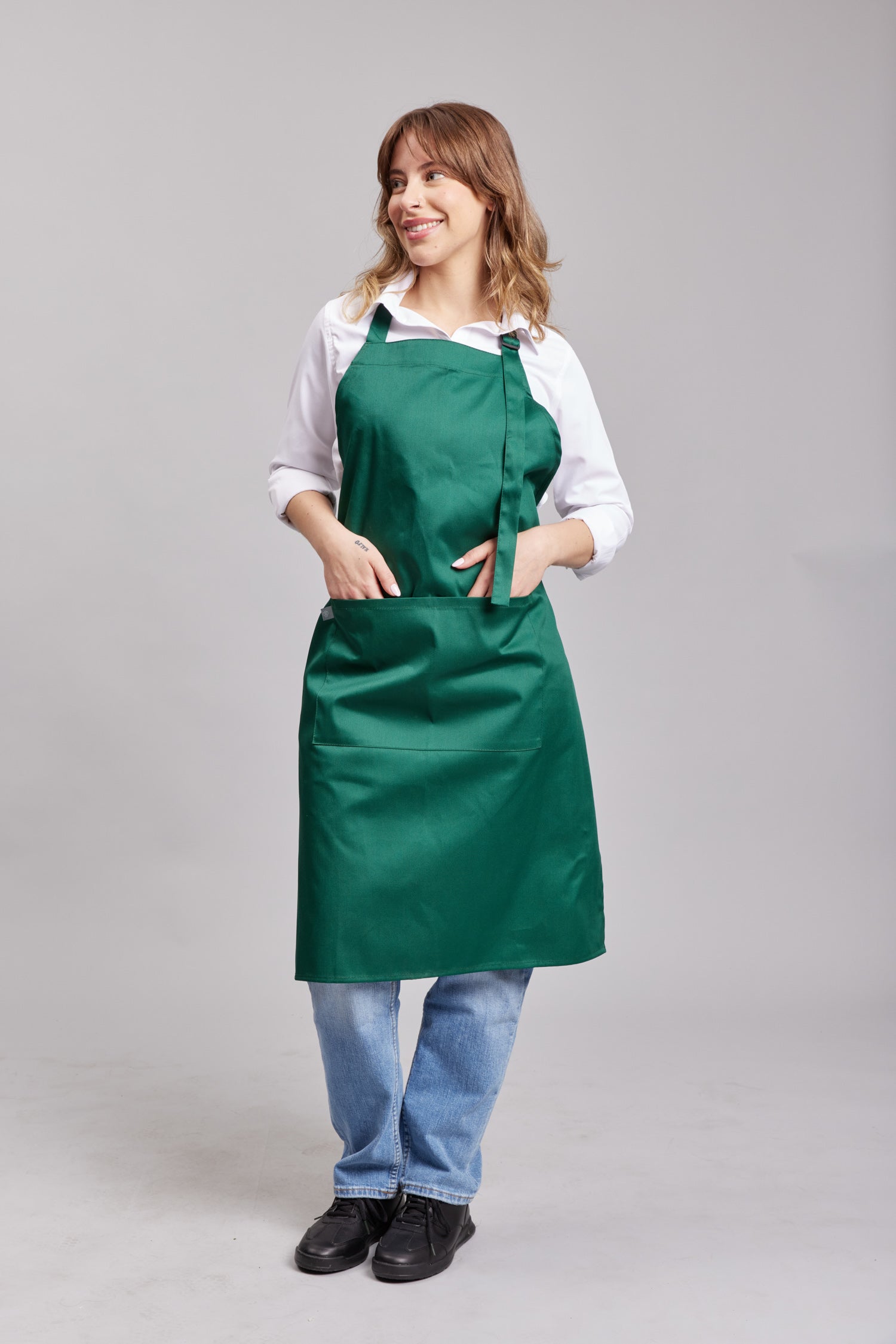 Delantal Pechera Prime Chef Darwin Verde Hunter