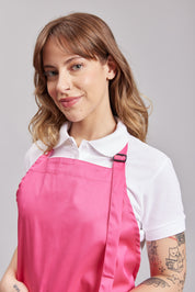 Delantal Pechera Prime Chef Darwin Fucsia