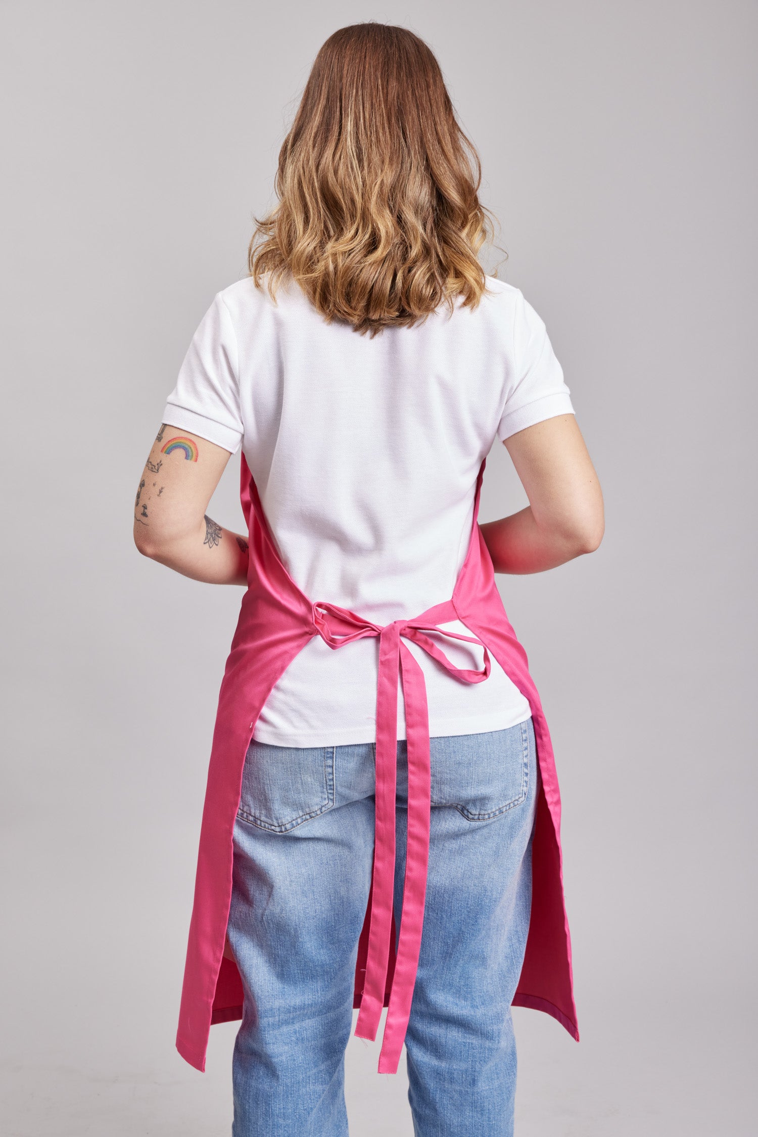 Delantal Pechera Prime Chef Darwin Fucsia