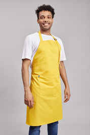 Delantal Pechera Prime Chef Darwin Amarillo