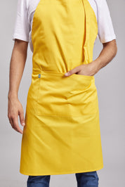 Delantal Pechera Prime Chef Darwin Amarillo