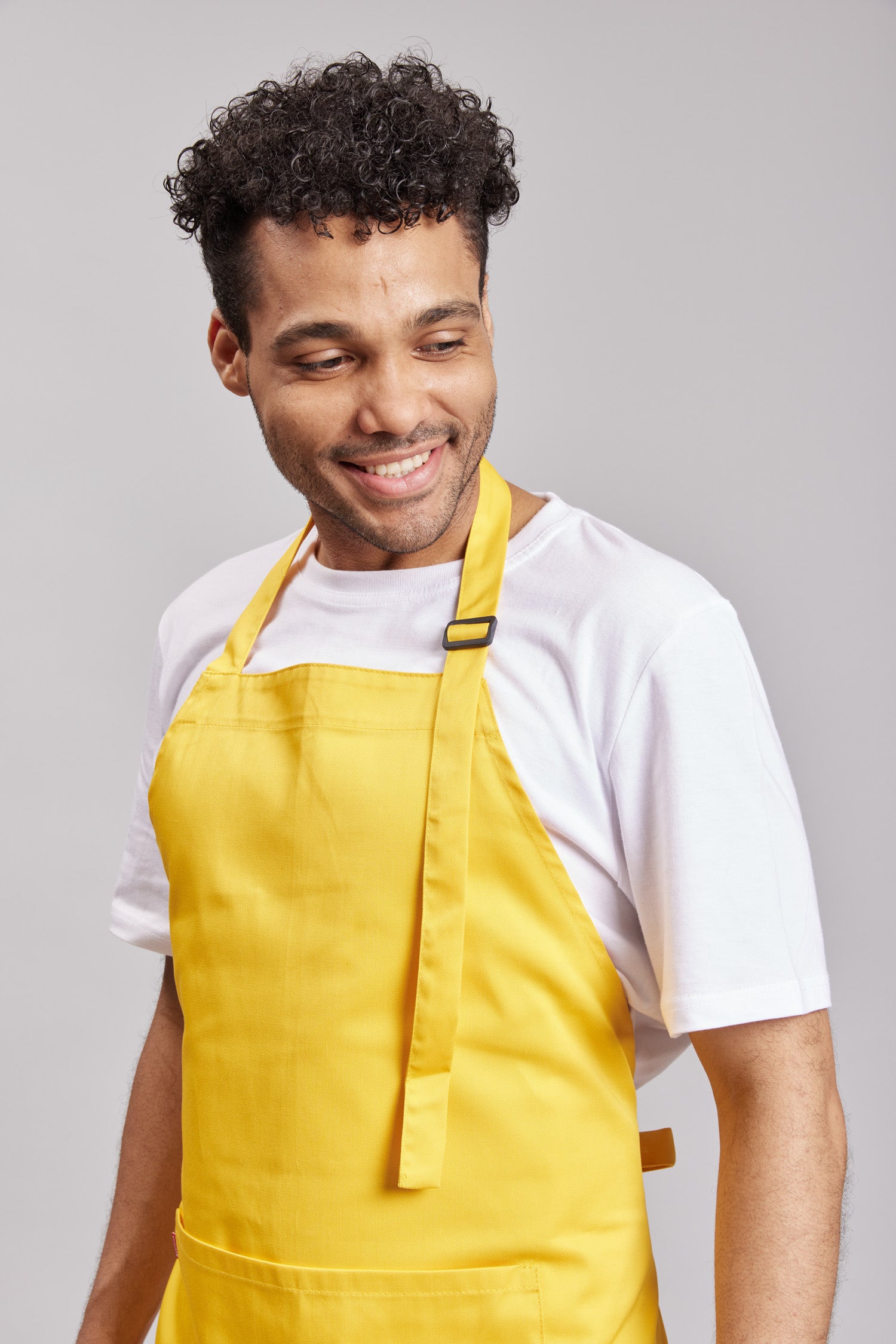 Delantal Pechera Prime Chef Darwin Amarillo