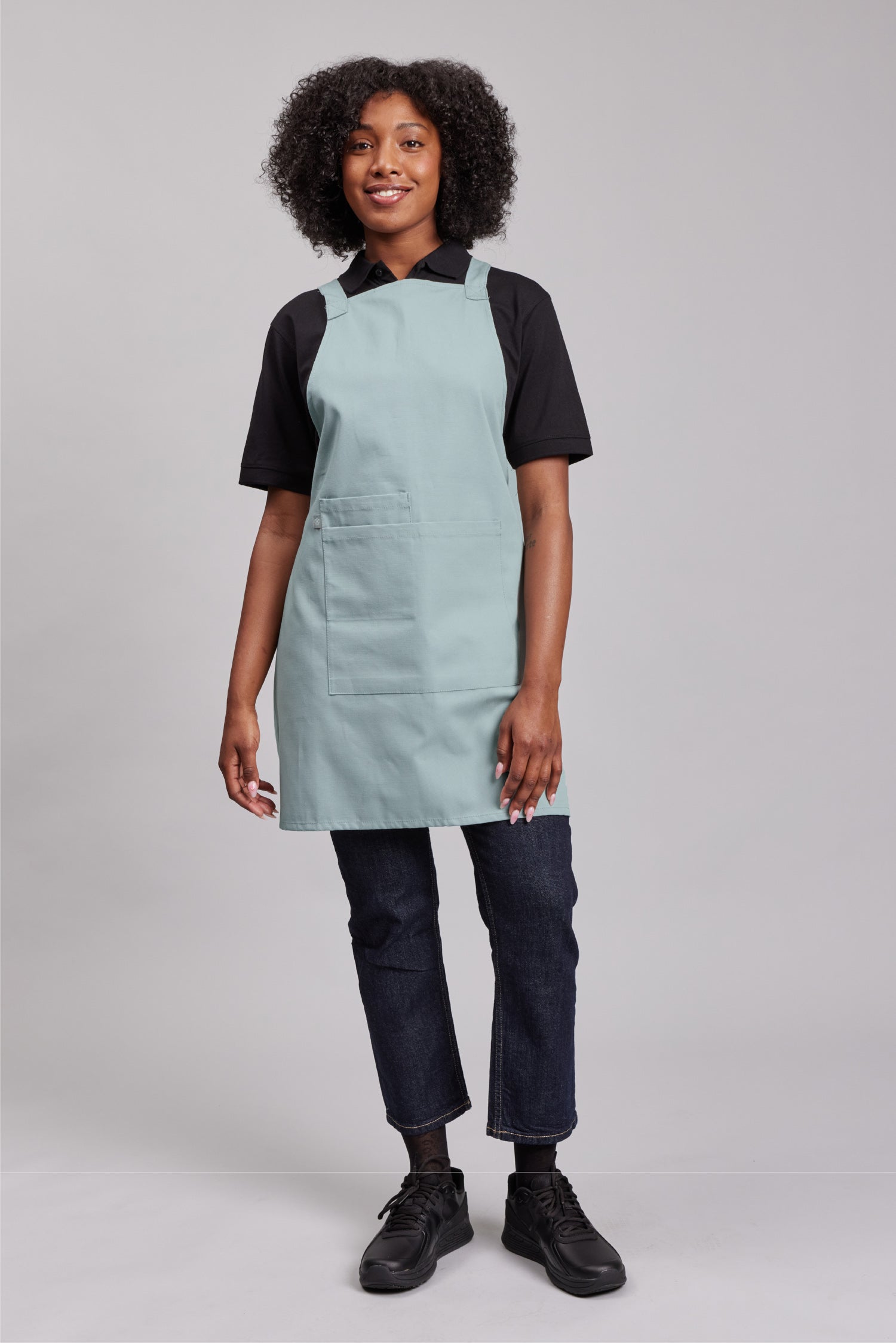 Delantal Pechera Orgánica Prime Chef Tasmania Eucalipto