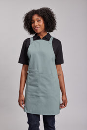 Delantal Pechera Orgánica Prime Chef Tasmania Eucalipto