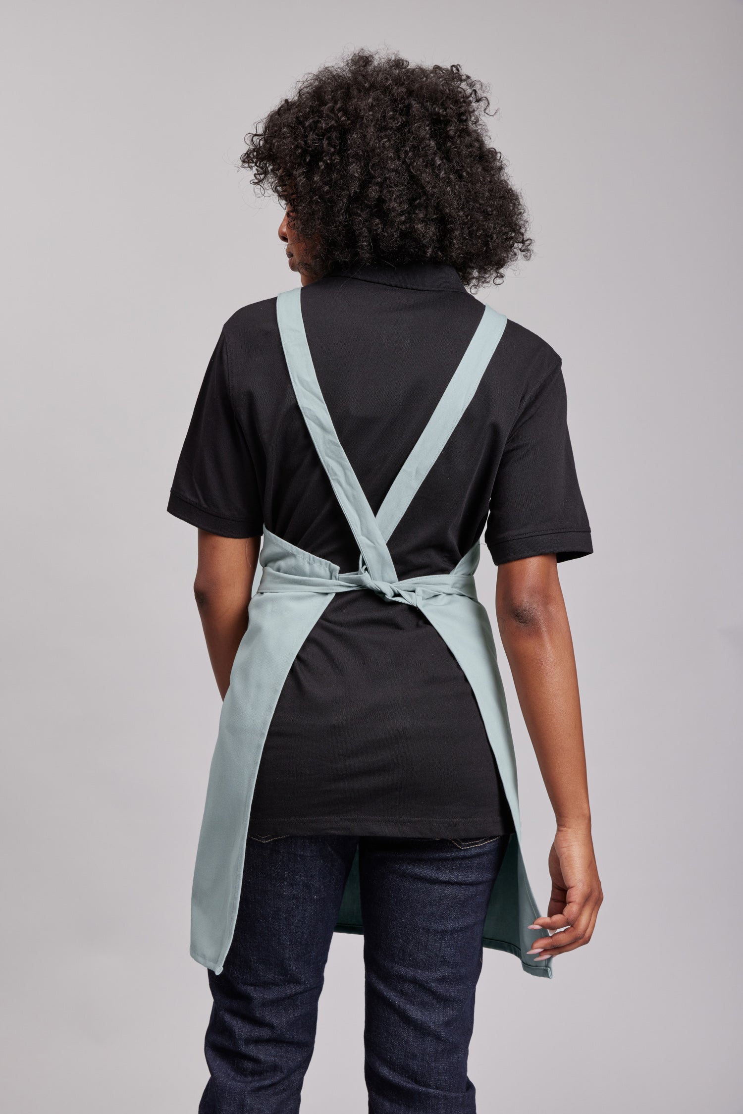 Delantal Pechera Orgánica Prime Chef Tasmania Eucalipto