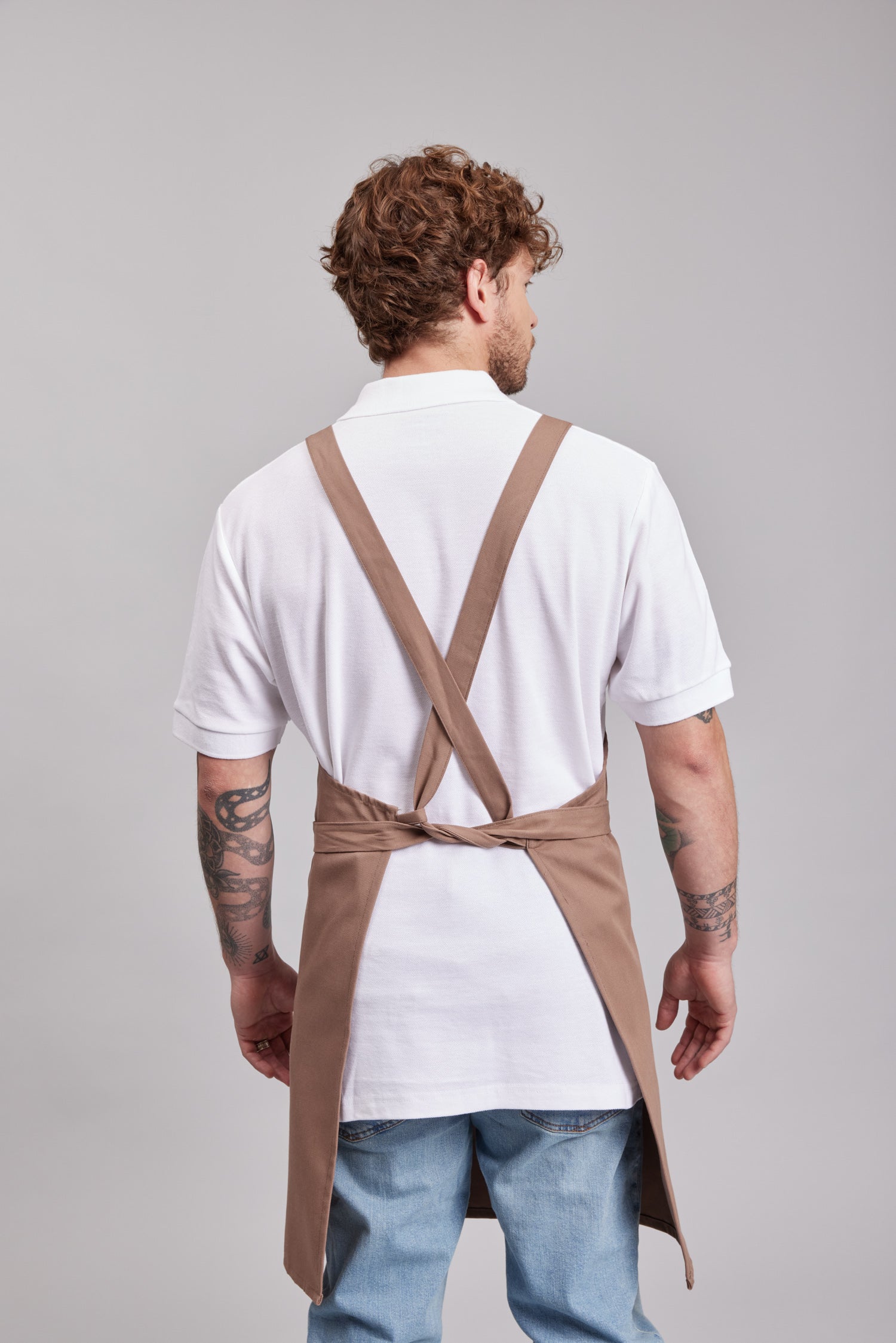 Delantal Pechera Orgánica Prime Chef Tasmania Avellana