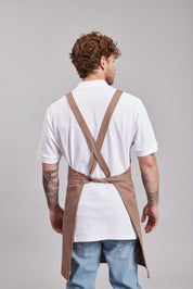 Delantal Pechera Orgánica Prime Chef Tasmania Avellana