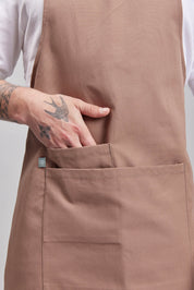 Delantal Pechera Orgánica Prime Chef Tasmania Avellana
