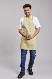 Delantal Pechera Orgánica Prime Chef Tasmania Pistacho