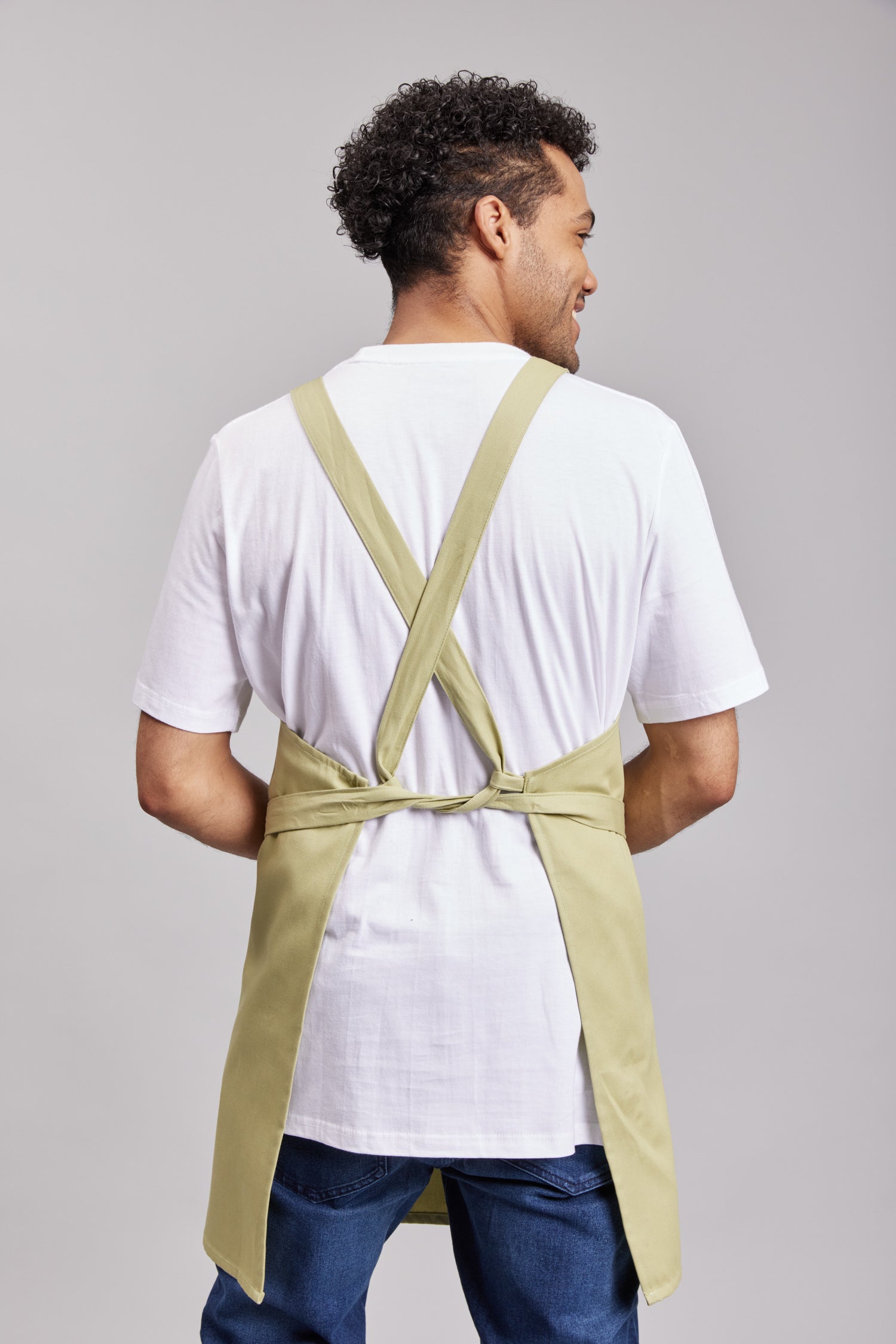 Delantal Pechera Orgánica Prime Chef Tasmania Pistacho