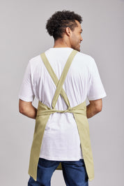Delantal Pechera Orgánica Prime Chef Tasmania Pistacho