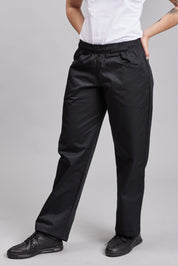 Pantalones Prime Chef Mujer Baggy Negros
