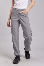 Pantalones Prime Chef Mujer Baggy Cuadros