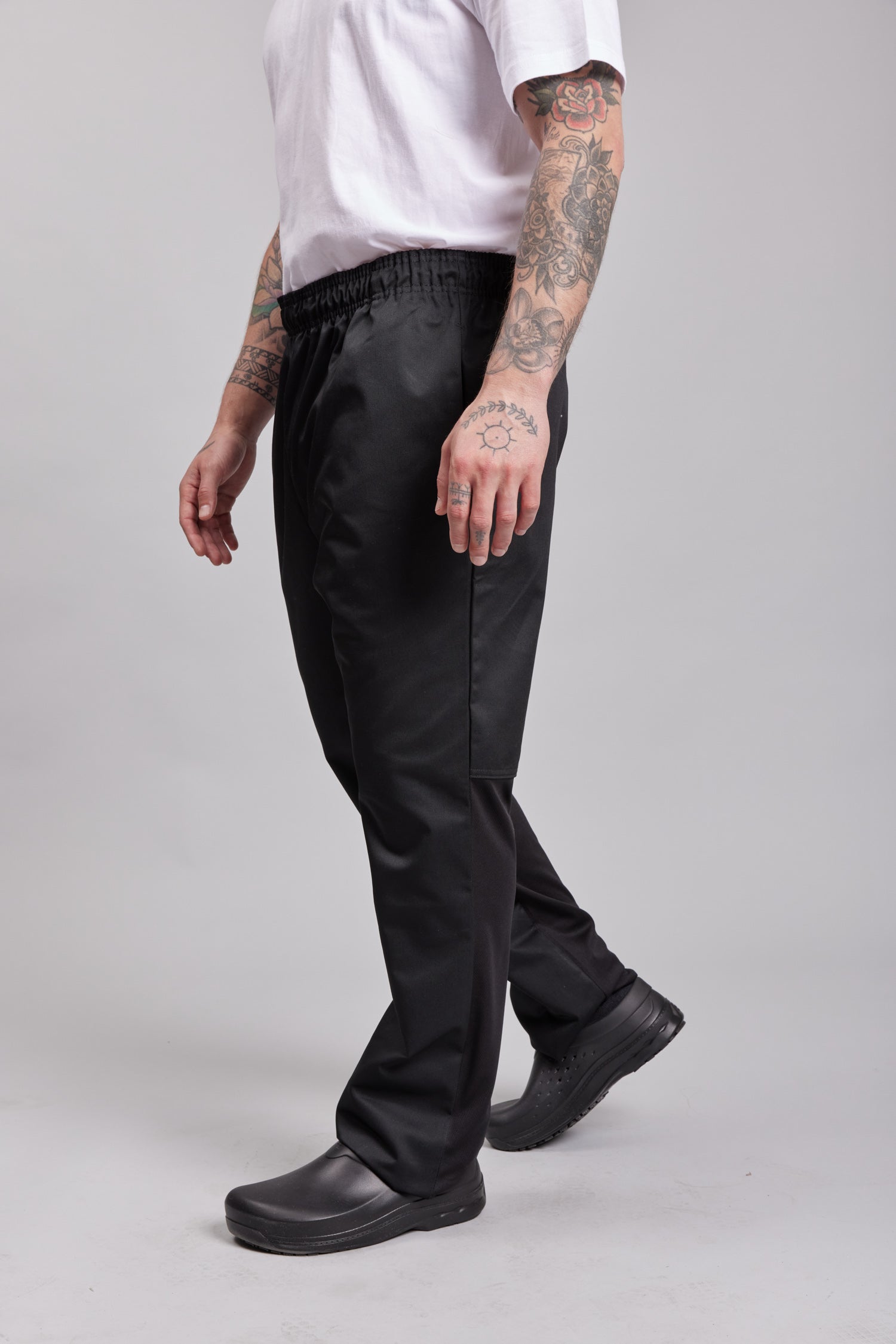Pantalón Slim Cool Mesh Negro Unisex