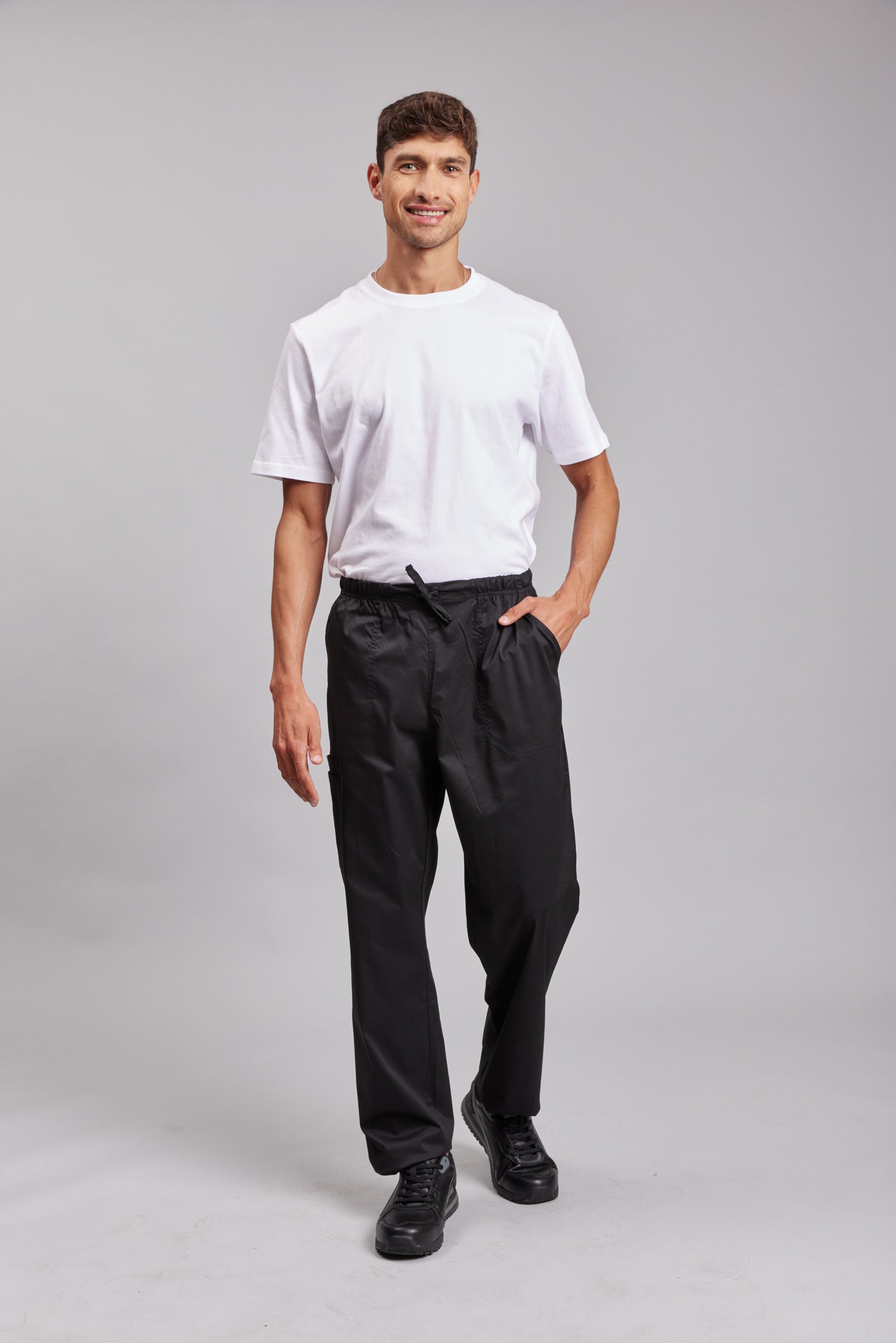 Pantalones Prime Chef Unisex Stretch Negro
