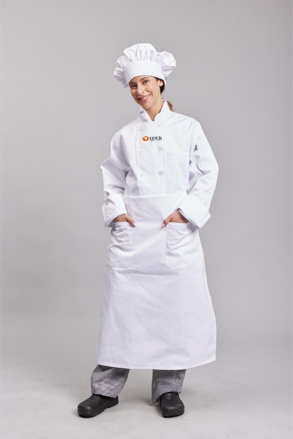 Set Uniforme Estudiante Cocina UDLA Clásico Mujer