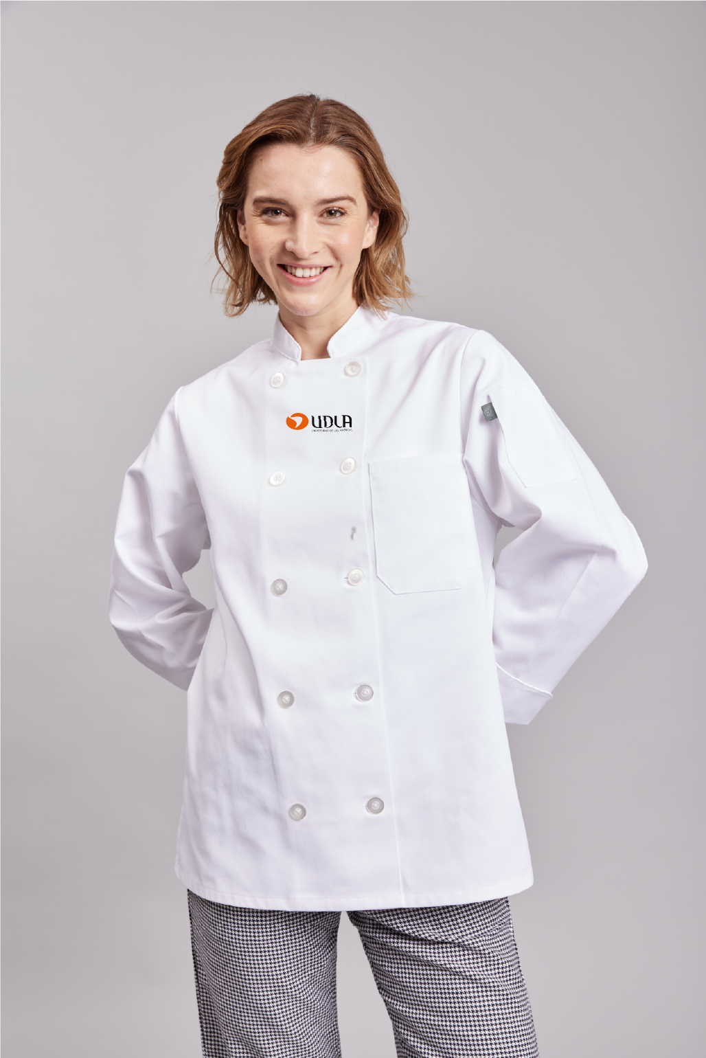 Set Uniforme Estudiante Cocina UDLA Clásico Mujer