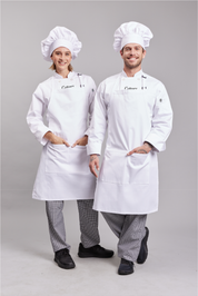 Set Uniforme Estudiante Cocina Culinary Oficial Mujer (2 Set)