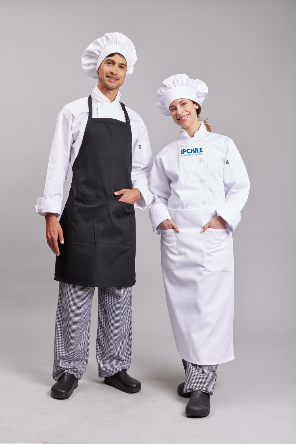 Set Uniforme Estudiante Cocina IP Chile Clásico Mujer