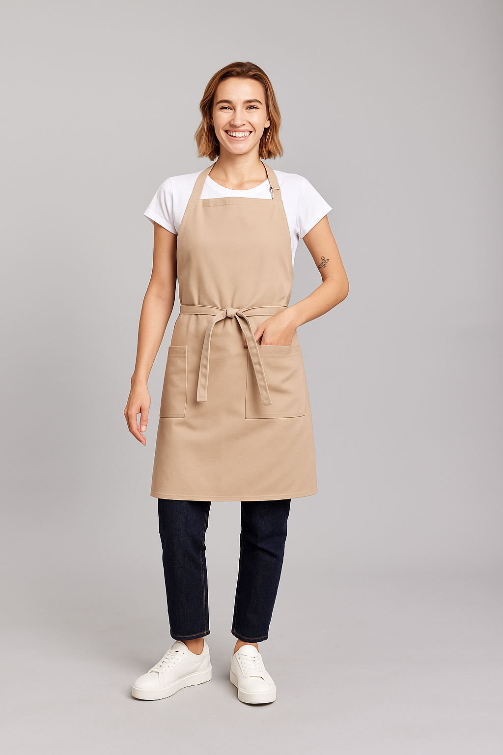 Delantal Pechera Prime Chef Gladstone Khaki