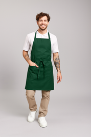 Delantal Pechera Prime Chef Gladstone Verde Hunter