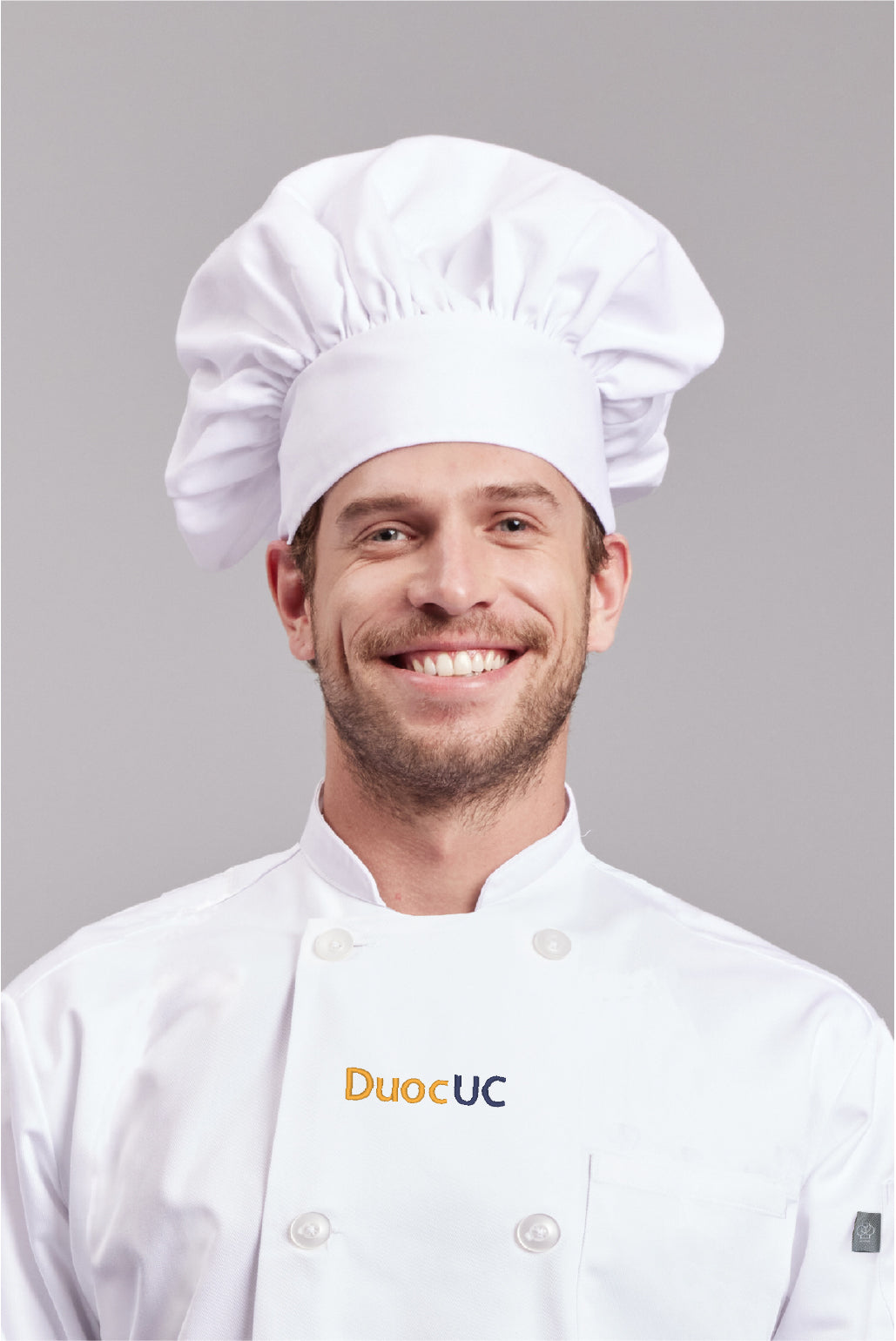 Set Uniforme Estudiante Cocina DUOC UC Clásico Unisex