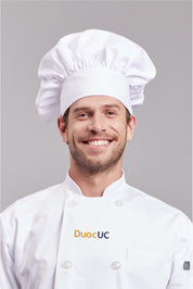 Set Uniforme Estudiante Cocina DUOC UC Clásico Unisex