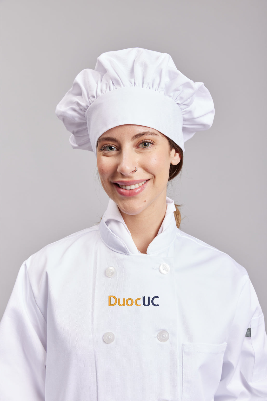 Set Uniforme Estudiante Cocina DUOC UC Clásico Mujer