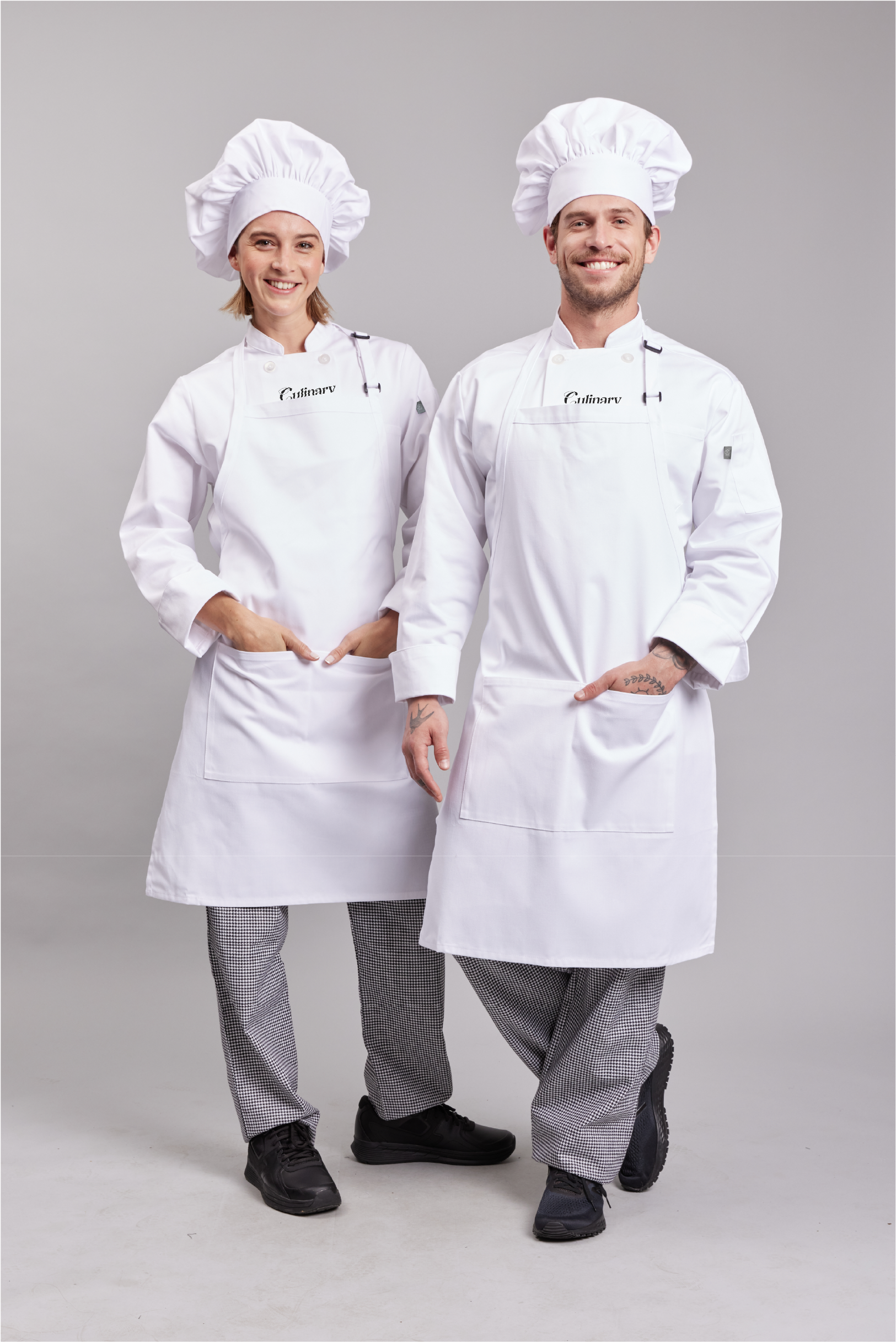 Set Uniforme Estudiante Cocina Culinary Clásico Mujer