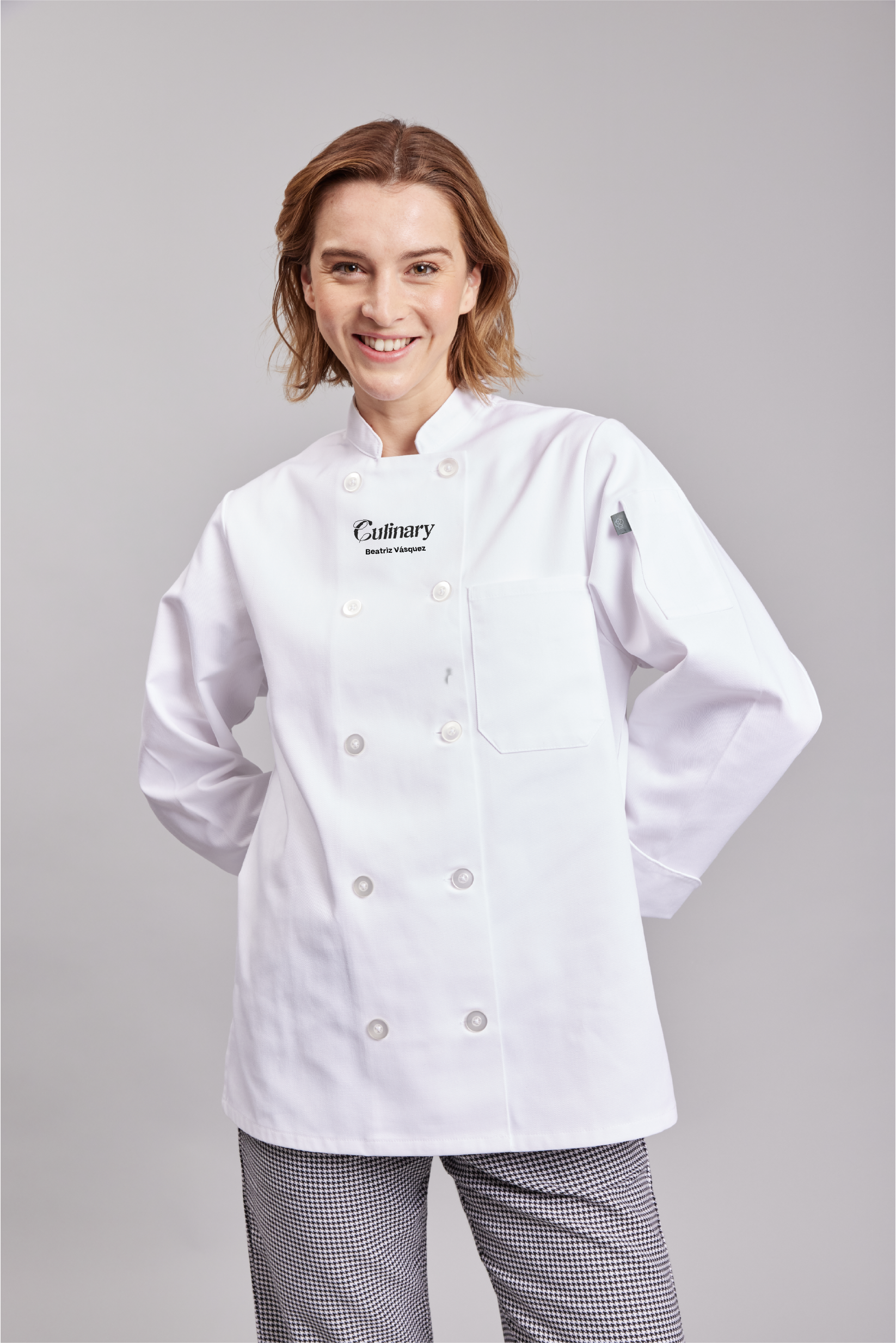 Set Uniforme Estudiante Cocina Culinary Clásico Mujer