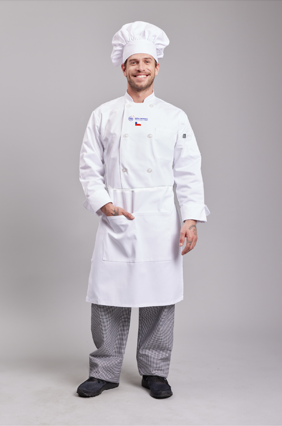 Set Uniforme Estudiante Cocina IGI CHILE Unisex